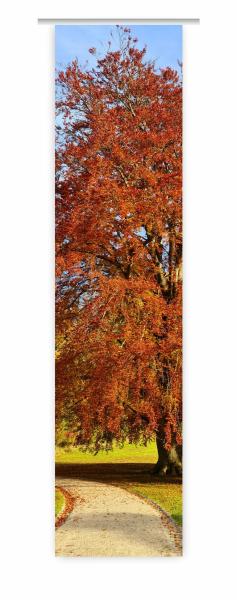 Flächenvorhang Der Baum,  Schiebevorhang, Schiebegardine, modern, 60 cm breit, 2,65 m hoch, 3 m hoch